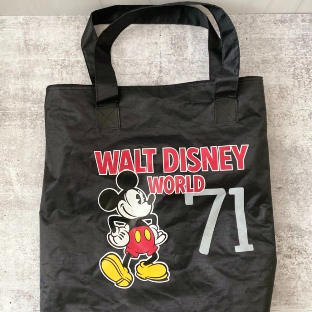Disney Mickey Mouse Black Tote Bag - Disney Parks